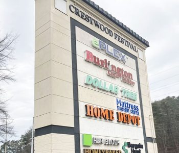 A Sign On The Side Of A Building