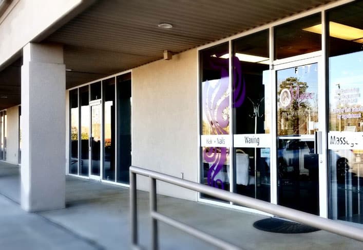 a store inside of a building