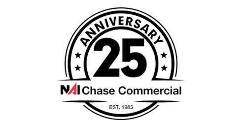 NAI Chase 25 year anniversary logo